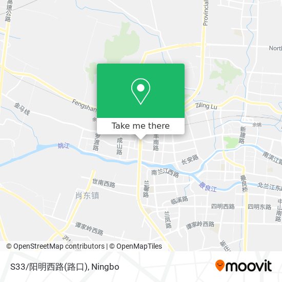 S33/阳明西路(路口) map