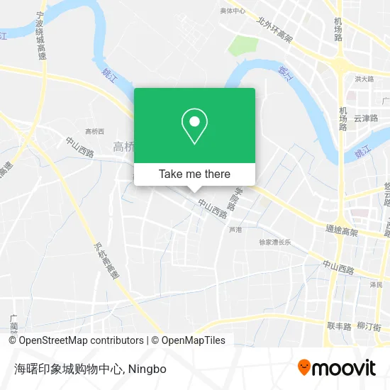 海曙印象城购物中心 map