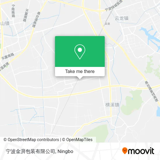 宁波金湃包装有限公司 map