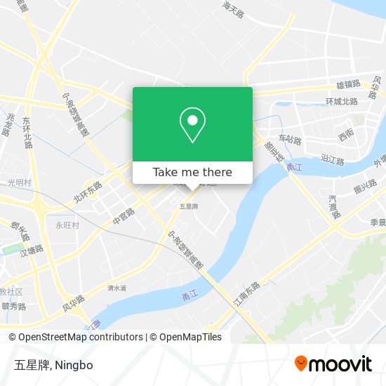 五星牌 map
