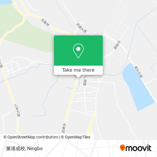 澥浦成校 map