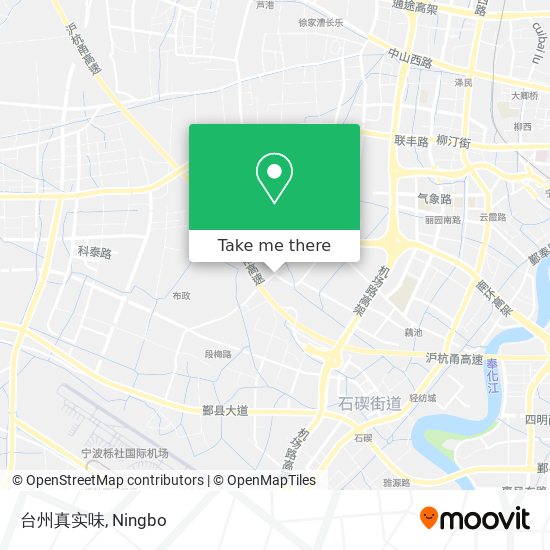 台州真实味 map