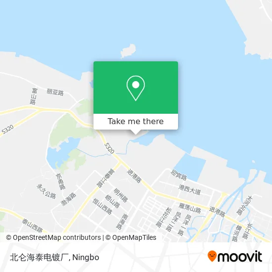 北仑海泰电镀厂 map