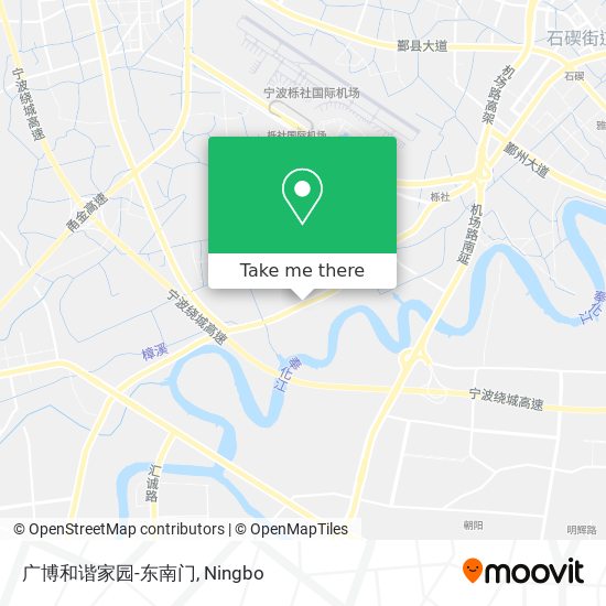 广博和谐家园-东南门 map