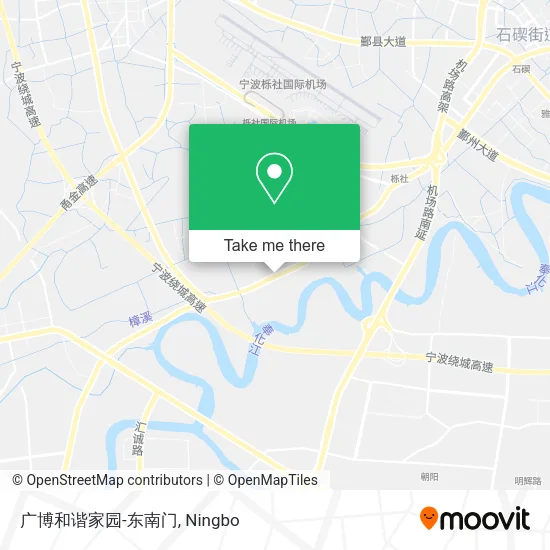 广博和谐家园-东南门 map