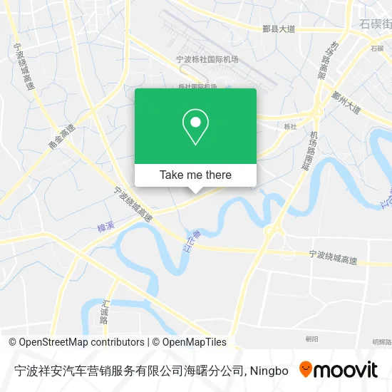 宁波祥安汽车营销服务有限公司海曙分公司 map