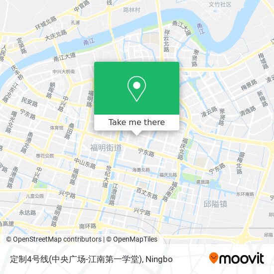 定制4号线(中央广场-江南第一学堂) map