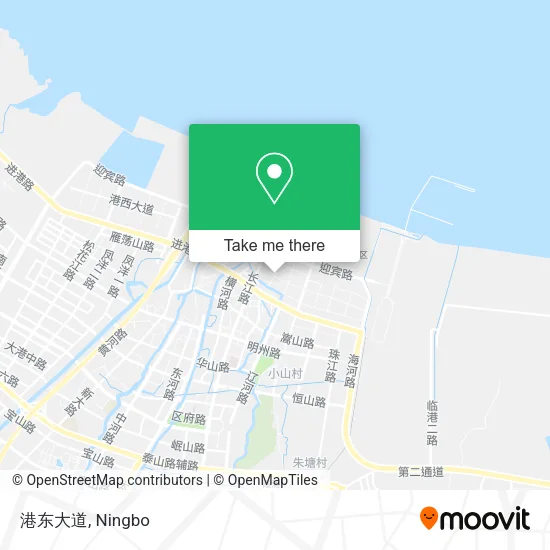 港东大道 map