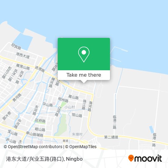 港东大道/兴业五路(路口) map
