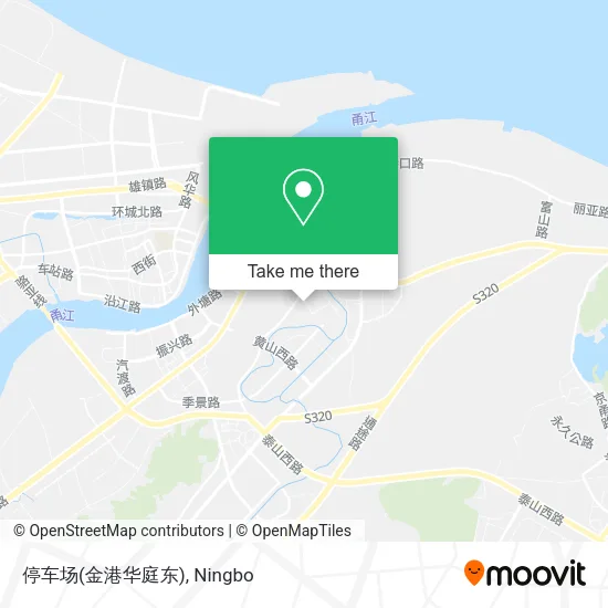 停车场(金港华庭东) map