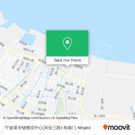 宁波港冷链物流中心(兴业三路)-东南门 map