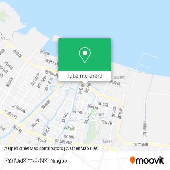 保税东区生活小区 map