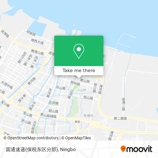 圆通速递(保税东区分部) map