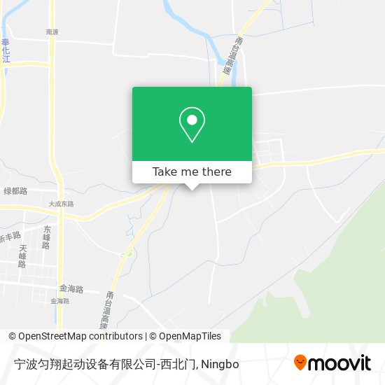 宁波匀翔起动设备有限公司-西北门 map