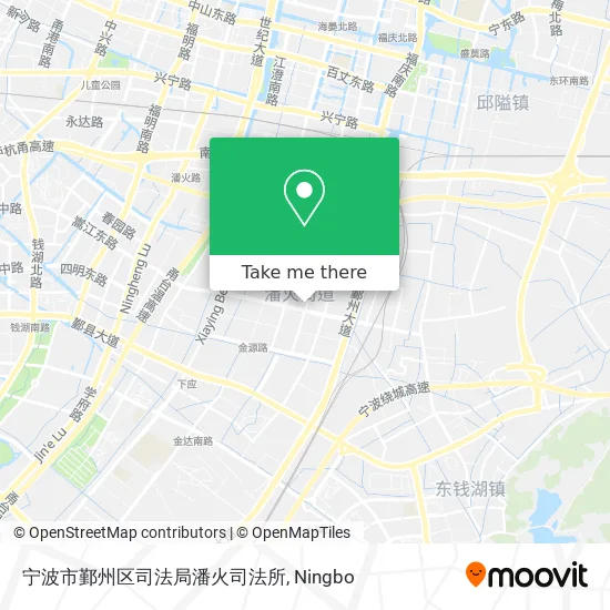 宁波市鄞州区司法局潘火司法所 map