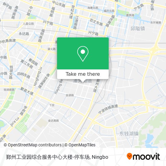 鄞州工业园综合服务中心大楼-停车场 map