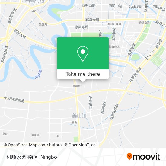 和顺家园-南区 map