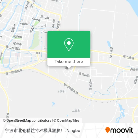 宁波市北仓精益特种模具塑胶厂 map