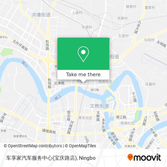 车享家汽车服务中心(宝庆路店) map