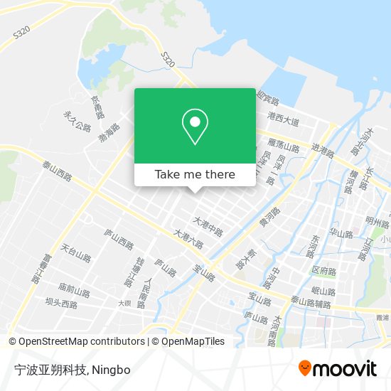 宁波亚朔科技 map