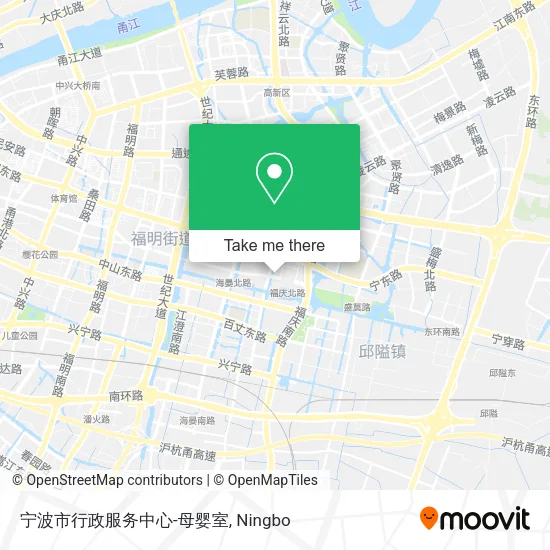 宁波市行政服务中心-母婴室 map