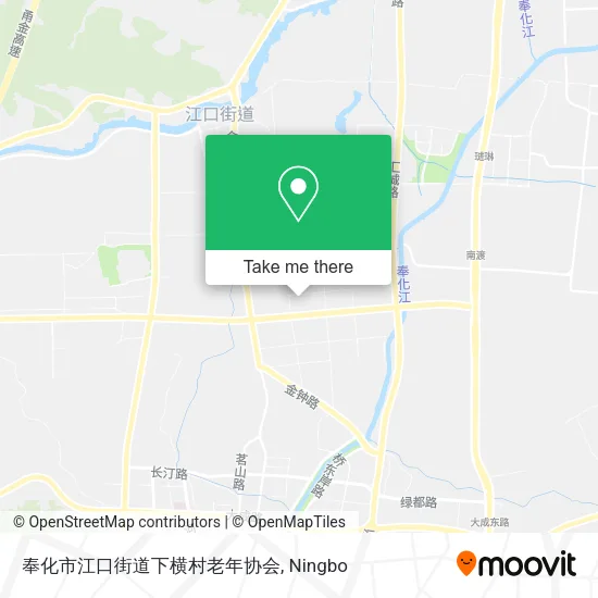 奉化市江口街道下横村老年协会 map