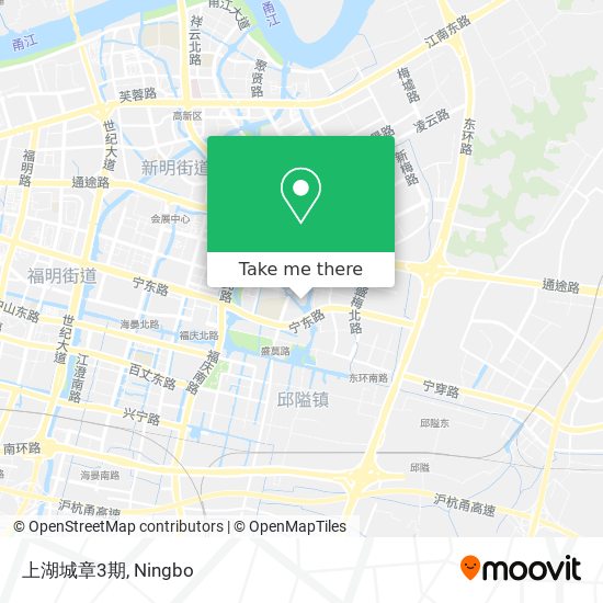 上湖城章3期 map
