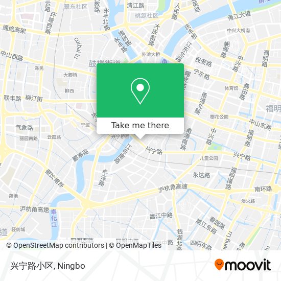 兴宁路小区 map