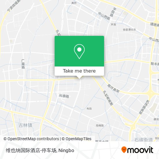 维也纳国际酒店-停车场 map