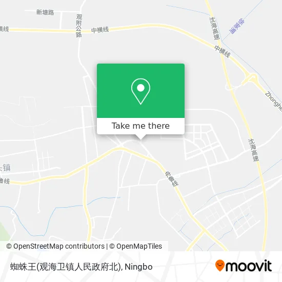 蜘蛛王(观海卫镇人民政府北) map