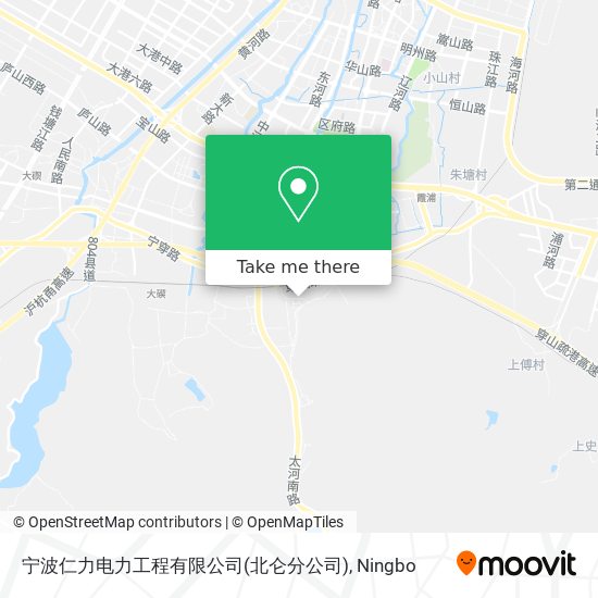 宁波仁力电力工程有限公司(北仑分公司) map