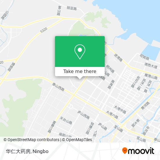 华仁大药房 map