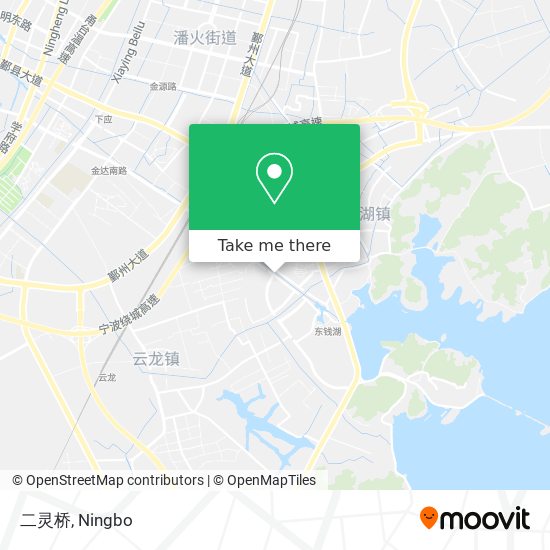 二灵桥 map