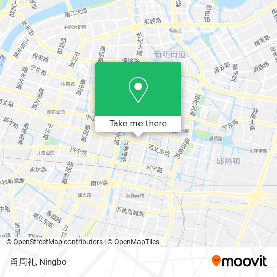甬周礼 map