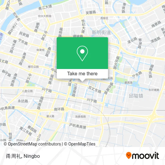 甬周礼 map