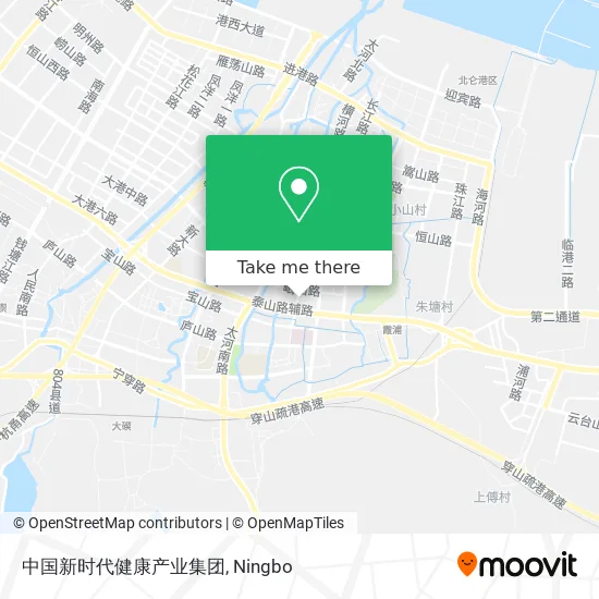 中国新时代健康产业集团 map