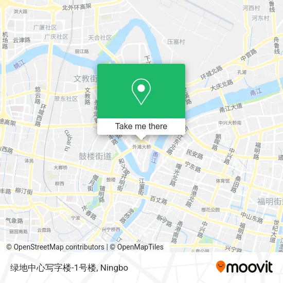 绿地中心写字楼-1号楼 map