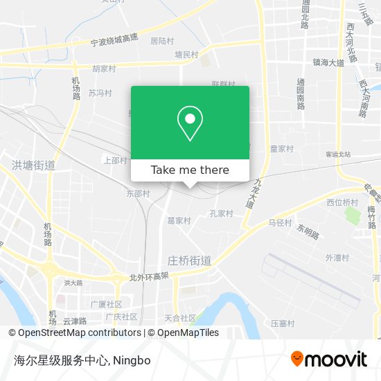 海尔星级服务中心 map
