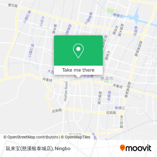 鼠来宝(慈溪银泰城店) map