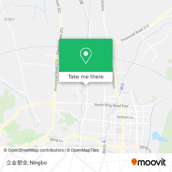 立金塑业 map