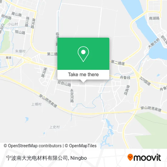 宁波南大光电材料有限公司 map