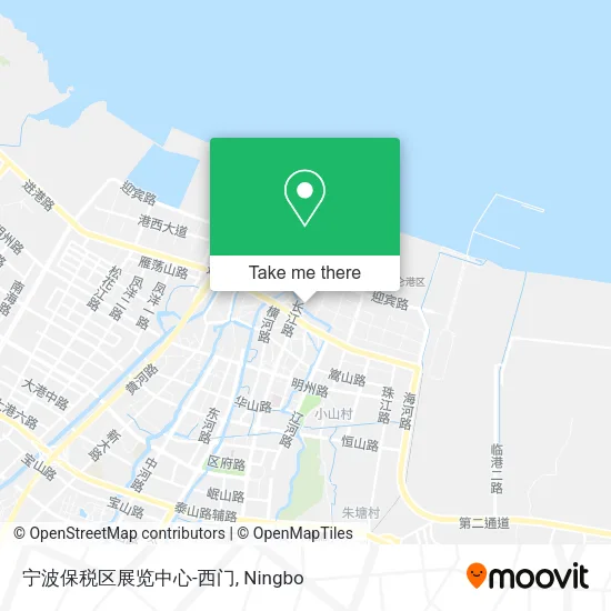 宁波保税区展览中心-西门 map