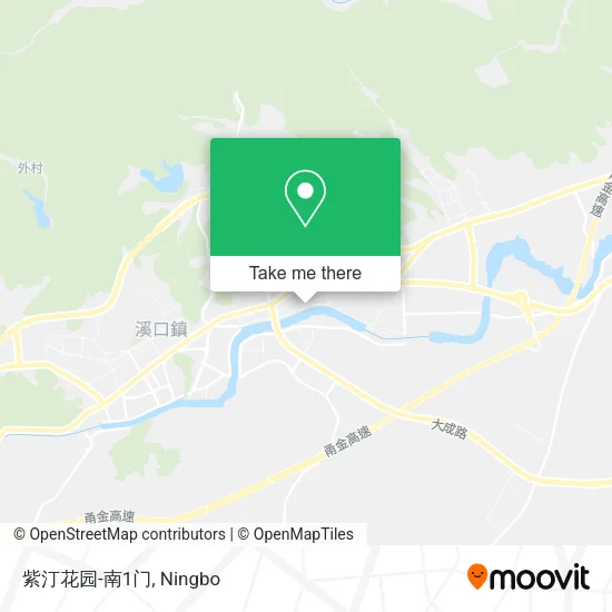 紫汀花园-南1门 map