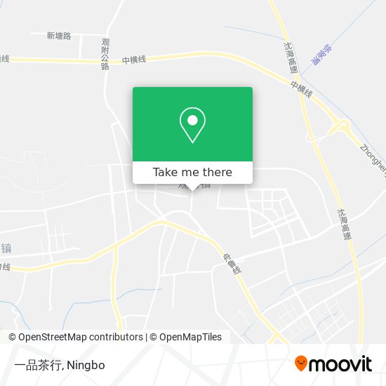 一品茶行 map