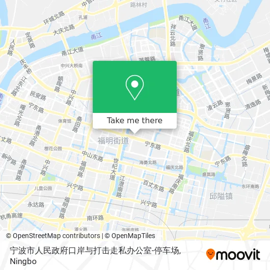 宁波市人民政府口岸与打击走私办公室-停车场 map
