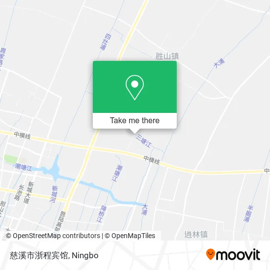 慈溪市浙程宾馆 map