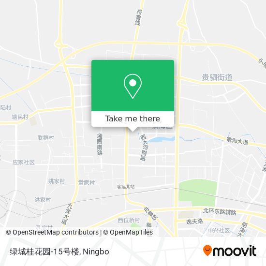 绿城桂花园-15号楼 map