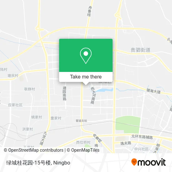 绿城桂花园-15号楼 map