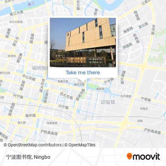 宁波图书馆 map