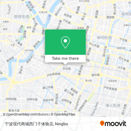 宁波现代商城西门子体验店 map